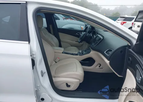 2015 Chrysler 200 C from USA, damaged, VIN 1C3CCCCG3FN501804